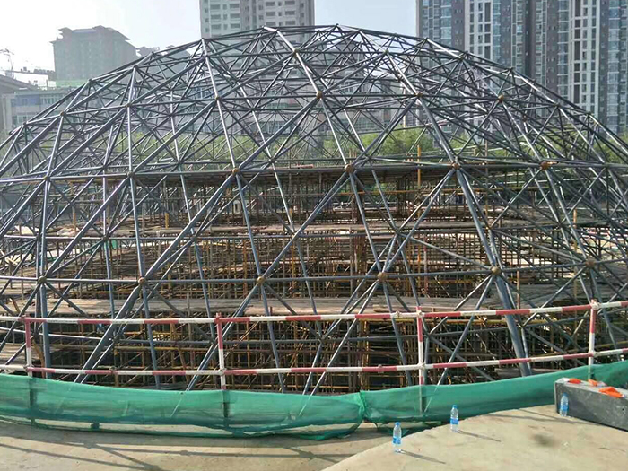 运城球形网架钢结构施工